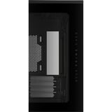 ASUS Prime AP202 midi tower behuizing Zwart | 2x USB-A | 1x USB-C | RGB | Tempered Glass