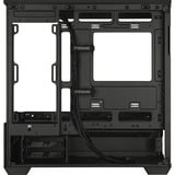 ASUS Prime AP202 midi tower behuizing Zwart | 2x USB-A | 1x USB-C | RGB | Tempered Glass