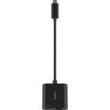 Belkin USB-C/Ethernet- en oplaadadapter (100 W) Zwart