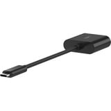Belkin USB-C naar Ethernet- en oplaadadapter Zwart, 100 W