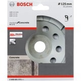Bosch Diamantkomschijfch. 125 mm Stnd. f. Conc._ slijpschijf 