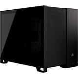 Corsair 2500D Airflow mini tower behuizing Zwart | 2x USB-A | 1x USB-C | Tempered Glass