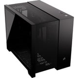 Corsair 2500D Airflow mini tower behuizing Zwart | 2x USB-A | 1x USB-C | Tempered Glass