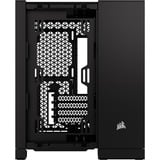 Corsair 2500D Airflow mini tower behuizing Zwart | 2x USB-A | 1x USB-C | Tempered Glass