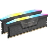 Corsair 32 GB DDR5-5600 (2x 16 GB) Kit werkgeheugen Grijs, CMH32GX5M2B5600Z40, Vengeance RGB, EXPO