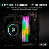 Corsair 32 GB DDR5-6000 Kit werkgeheugen Zwart, CMH32GX5M2B6000C30, Vengeance RGB, XMP