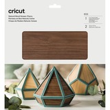 Cricut Natural Wood Veneer - Walnut knutselmateriaal Houtkleur, 30 x 30 cm