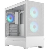 Fractal Design Pop Air RGB White TG Clear Tint midi tower behuizing Wit | 2x USB-A | RGB | Window