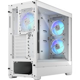 Fractal Design Pop Air RGB White TG Clear Tint midi tower behuizing Wit | 2x USB-A | RGB | Window