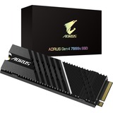 GIGABYTE AORUS Gen4 7000s SSD, 2 TB SSD Zwart, GP-AG70S2TB, M.2 2280, PCIe 4.0 x4, NVMe 1.3