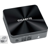 GIGABYTE BRIX GB-BRi7-10710 (rev. 1.0) barebone Zwart | Core i7-10710U | UHD Graphics 620