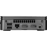 GIGABYTE BRIX GB-BRi7-10710 (rev. 1.0) barebone Zwart | Core i7-10710U | UHD Graphics 620