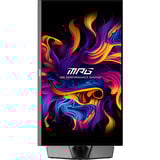 MSI MPG 272URX QD-OLED 26.5" 4K UHD gaming monitor Zwart, 2x HDMI, DisplayPort, 2x USB-A, USB-B, USB-C, 240 Hz