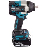 Makita Slagmoersleutel DTW701RTJ Blauw/zwart, Accu en lader inbegrepen