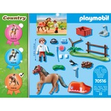 PLAYMOBIL Country - Verzamelpony Connemara Constructiespeelgoed 70516