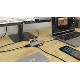 i-tec USB-C Metal Nano dockingstation Grijs