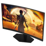 AOC C27G42FE 27" curved gaming monitor Zwart/rood, HDMI, DisplayPort, 180 Hz