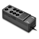 APC Back-UPS BE500G2-FR - Noodstroomvoeding Zwart, 8x Schuko, 500VA, 1 USB oplader, 1 USB datapoort