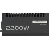 ASUS Pro WS Platinum modulaire 2200 watt voeding  Zwart, 2x 12V-2x6