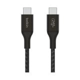 Belkin BoostCharge USB-C kabel Zwart, 1 meter, 240 W