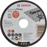 Bosch Doorslijpschijf recht Standard voor Inox - Rapido 115mm 