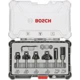 Bosch Kantenfreesset 6-delig, 6 mm 