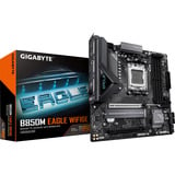 GIGABYTE B850M EAGLE WIFI6E socket AM5 moederbord Zwart, RAID, 2.5Gb-LAN, Wi-Fi 6E, BT, Sound, µATX