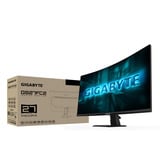 GIGABYTE GS27FC2 27" curved gaming monitor Zwart, 2x HDMI, DisplayPort, 240 Hz