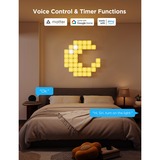 Govee Smart Mini Panel Lights - 10-pack led verlichting Wit, 2.4GHz wifi + Bluetooth