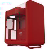 HYTE HYTE X50 Red midi tower behuizing Rood | 2x USB-A | 1x USB-C | Window