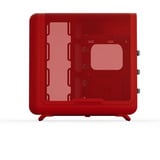 HYTE HYTE X50 Red midi tower behuizing Rood | 2x USB-A | 1x USB-C | Window