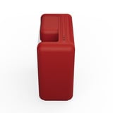 HYTE HYTE X50 Red midi tower behuizing Rood | 2x USB-A | 1x USB-C | Window