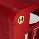 HYTE HYTE X50 Red midi tower behuizing Rood | 2x USB-A | 1x USB-C | Window