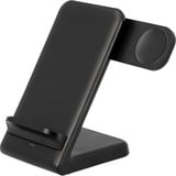 Just in Case 3-in-1 Wireless Charger Stand 15 W Zwart
