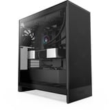 NZXT H7 Flow (2024) midi tower behuizing Zwart | 2x USB-A | 1x USB-C | Tempered Glass