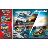 PLAYMOBIL City Action - Politiewatervliegtuig: smokkelaar-achtervolging Constructiespeelgoed 70779