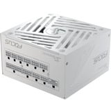Seasonic FOCUS GX ATX3.0, 1000W voeding  Wit, 1x 12VHPWR, 3x PCIe, kabelmanagement
