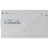 Seasonic FOCUS GX ATX3.0, 1000W voeding  Wit, 1x 12VHPWR, 3x PCIe, kabelmanagement