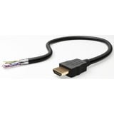 goobay Ultra High-Speed HDMI 2.1 kabel met Ethernet Zwart, 1,5 meter