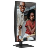 AOC 24E4U 23.8" monitor Zwart, HDMI, DisplayPort, VGA, 4x USB-A, USB-B
