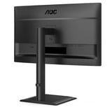 AOC 24E4U 23.8" monitor Zwart, HDMI, DisplayPort, VGA, 4x USB-A, USB-B