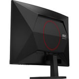 AOC C27G42ZE 27" curved gaming monitor Zwart/rood, HDMI, DisplayPort, 260 Hz OC