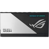ASUS ROG Loki SFX-L 1200W Titanium voeding  Wit, 1x 12VHPWR, 4x PCIe, Kabel-Management