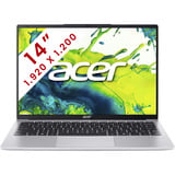 Acer Aspire Lite (AL14-45P-R4JQ) 14"  laptop Zilver | Ryzen 3 5400U | Radeon Graphics | 8 GB | 512 GB SSD