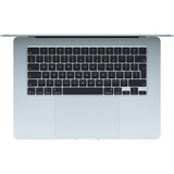 Apple MacBook Air 15" 2025 (MC7C4FN/A) laptop Lichtblauw | M4 | 10-Core GPU | 16 GB | 512 GB SSD