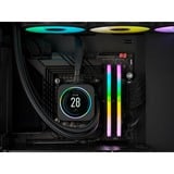 Corsair 32 GB DDR5-6000 Kit werkgeheugen Zwart, CMH32GX5M2D6000C36, Vengeance RGB, XMP