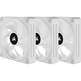 Corsair iCUE LINK QX120 RGB 120mm PWM Fans Starter Kit - Wit case fan Wit, 4-pins PWM fan-connector