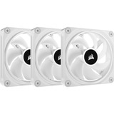 Corsair iCUE LINK QX120 RGB Starterskit case fan Wit, 3 stuks, 4-pins PWM fan-connector