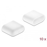 DeLOCK Dust Cover voor USB Type-C (male) beschermdop Wit, 10 stuks