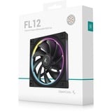 DeepCool FL12 RGB case fan Zwart, 120 x 120 x 25 mm, PWM